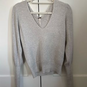 Free People V-Neck Sweater